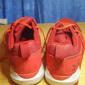 Under Armour Red Athletic Shoes